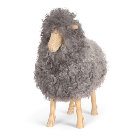 Natures Collection Signature Standing Sheep, Small, Gotland Natural Grey