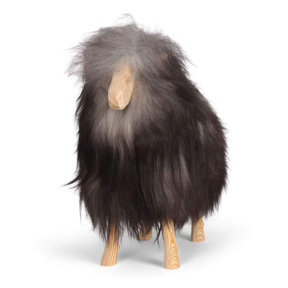 Signature Standing Sheep, Small, Natural Grey