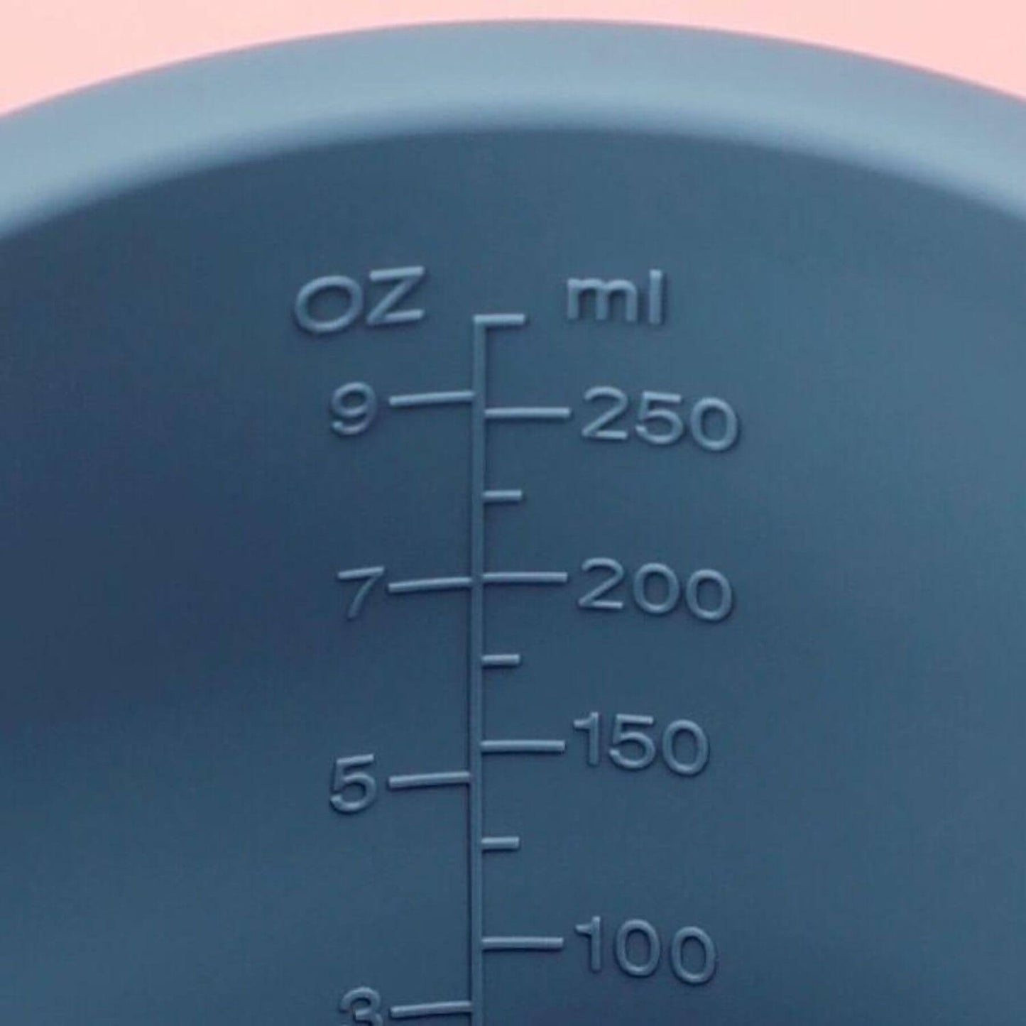 Close-up of Haakaa Silicone Sip-N-Snack Cup 8 oz
