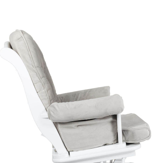 AFG Sleigh Glider Chair Cushions Gray
