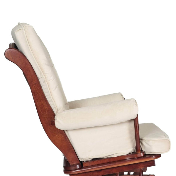 AFG Sleigh Glider Chair Cushions Beige