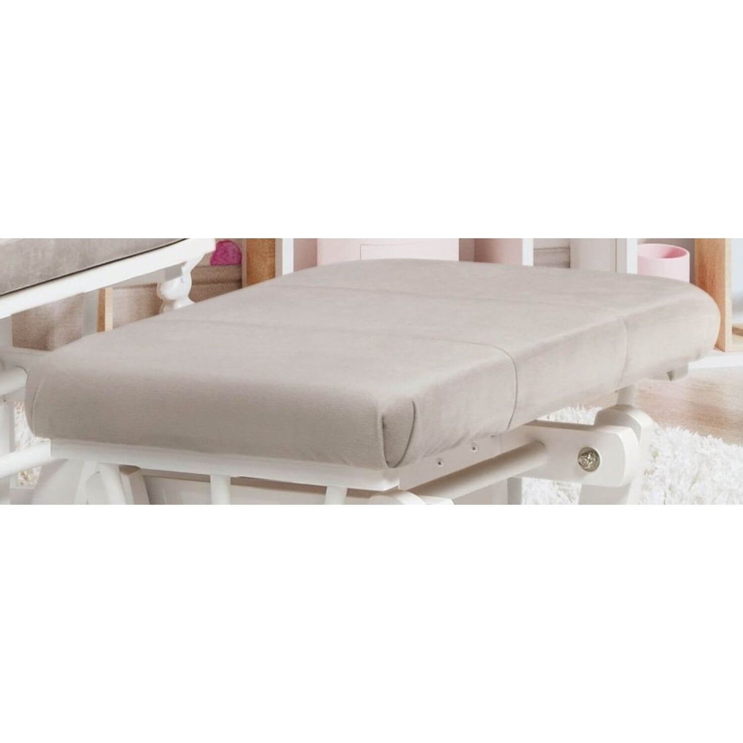 AFG Sleigh Glider Ottoman Cushion Gray