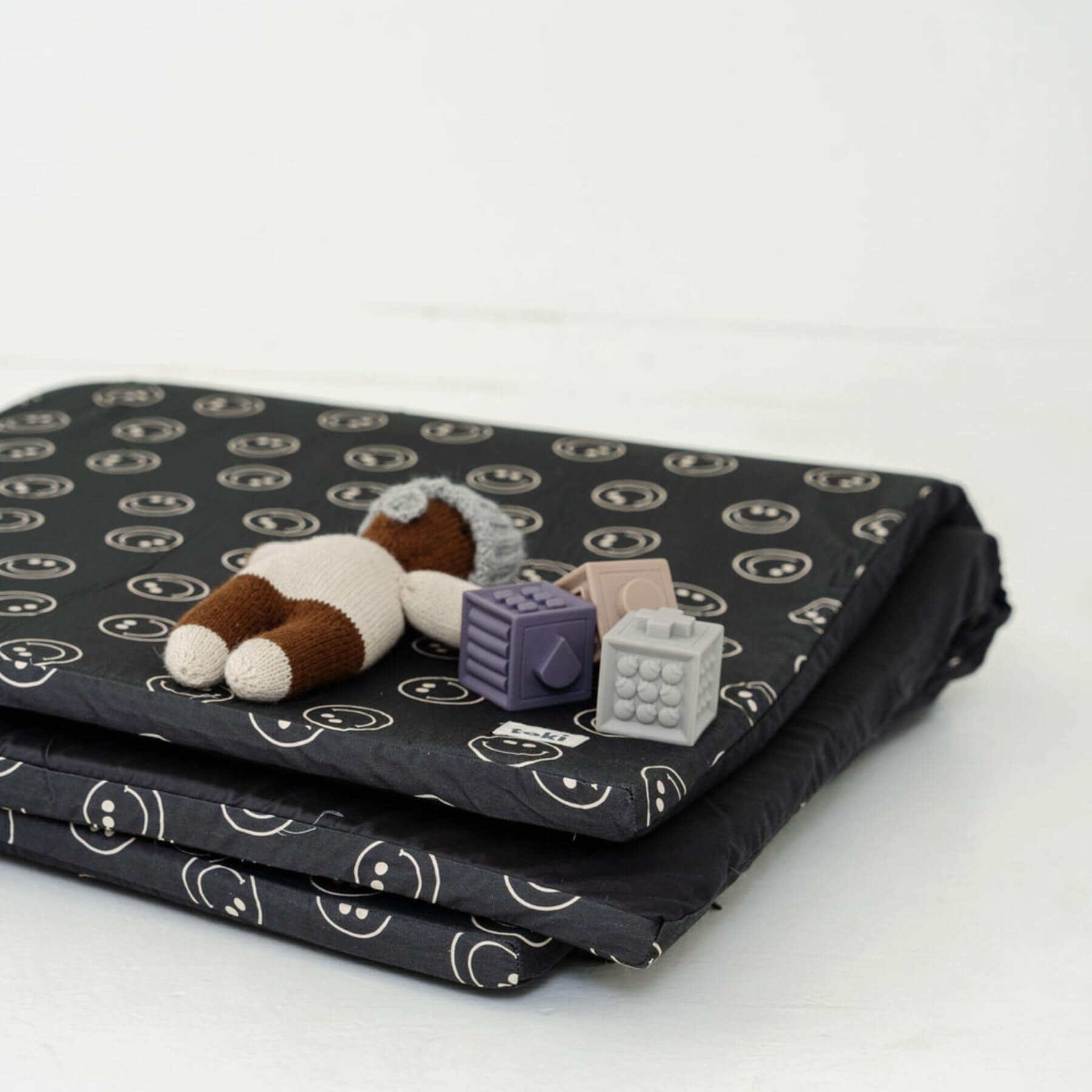 Folded Toki Kids Smiles Organic Cotton Mat