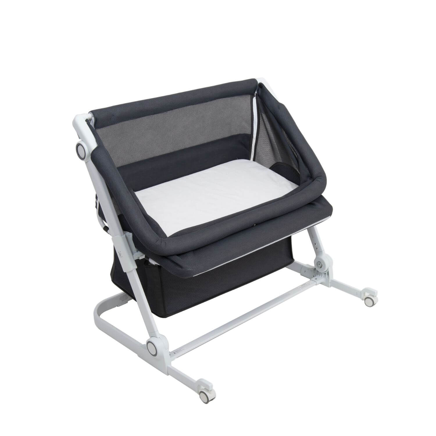 Venice Child Sunset Dreaming Bedside Bassinet | Gray