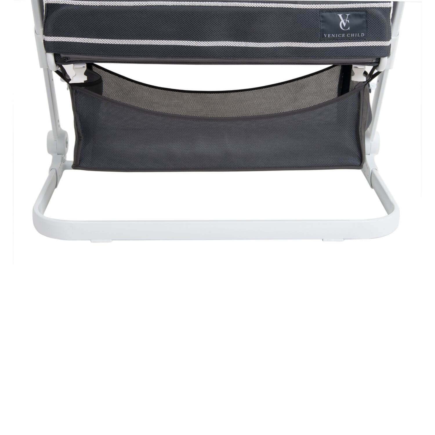 Venice Child Sunset Dreaming Bedside Bassinet | Gray - Detail