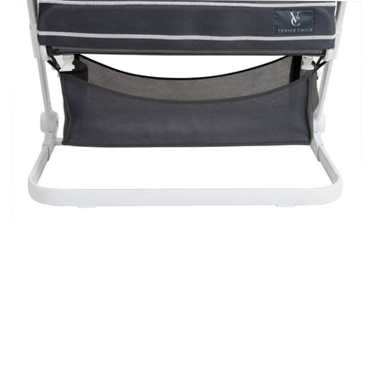 Venice Child Sunset Dreaming Bedside Bassinet | Gray - Detail