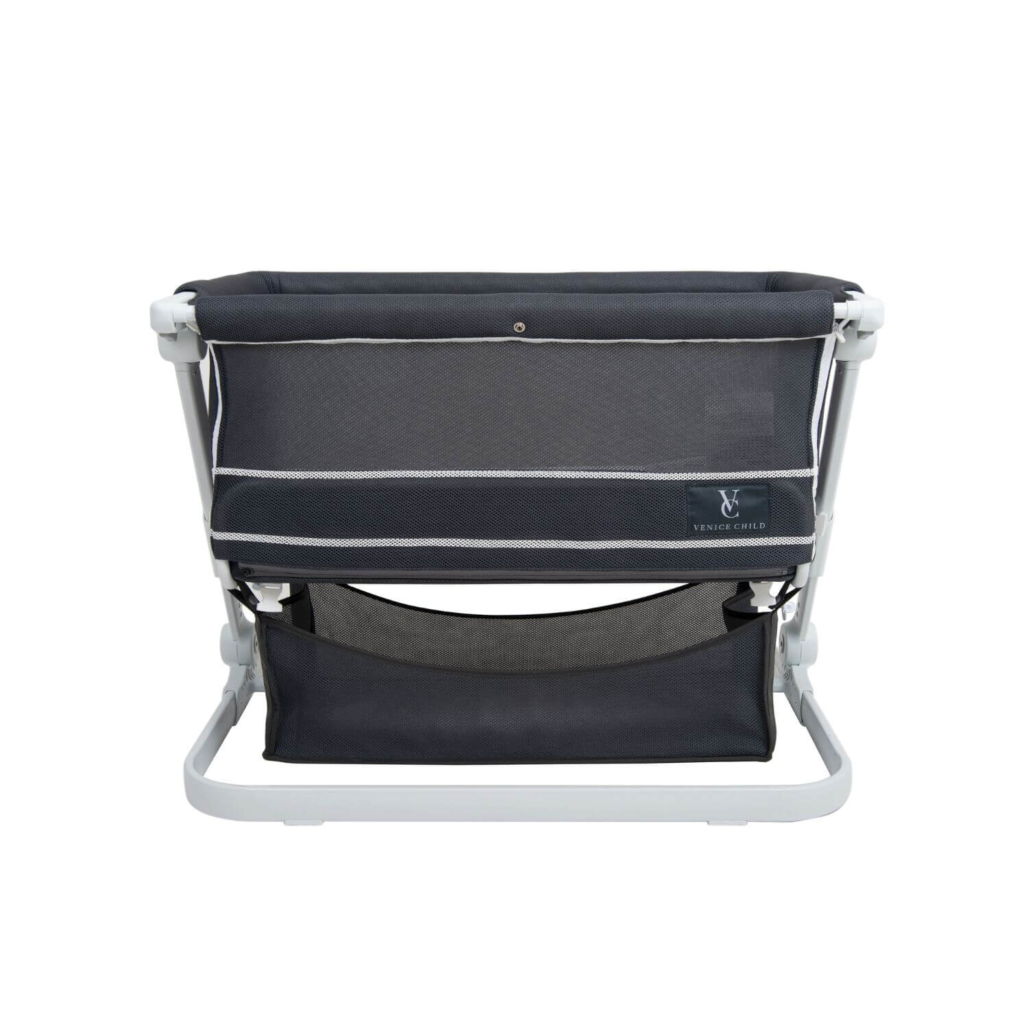 Venice Child Sunset Dreaming Bedside Bassinet | Gray