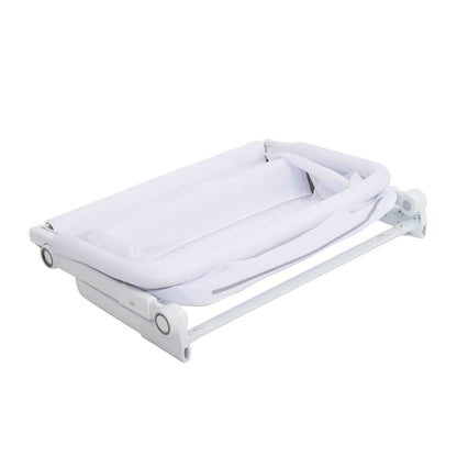 Venice Child Sunset Dreaming Bedside Bassinet | White - Folded