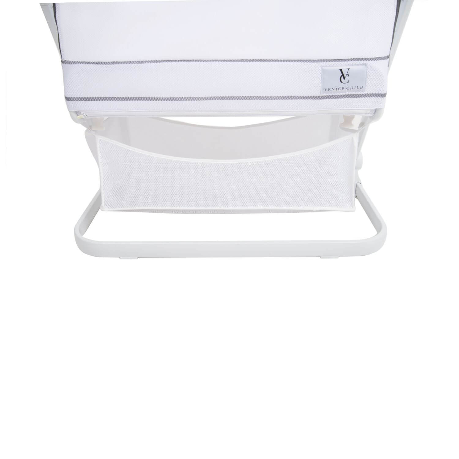Venice Child Sunset Dreaming Bedside Bassinet | White - Detail