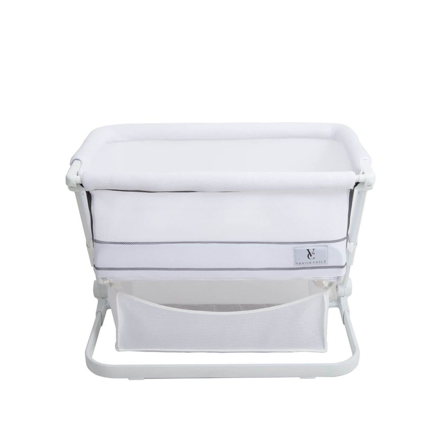 Venice Child Sunset Dreaming Bedside Bassinet | White