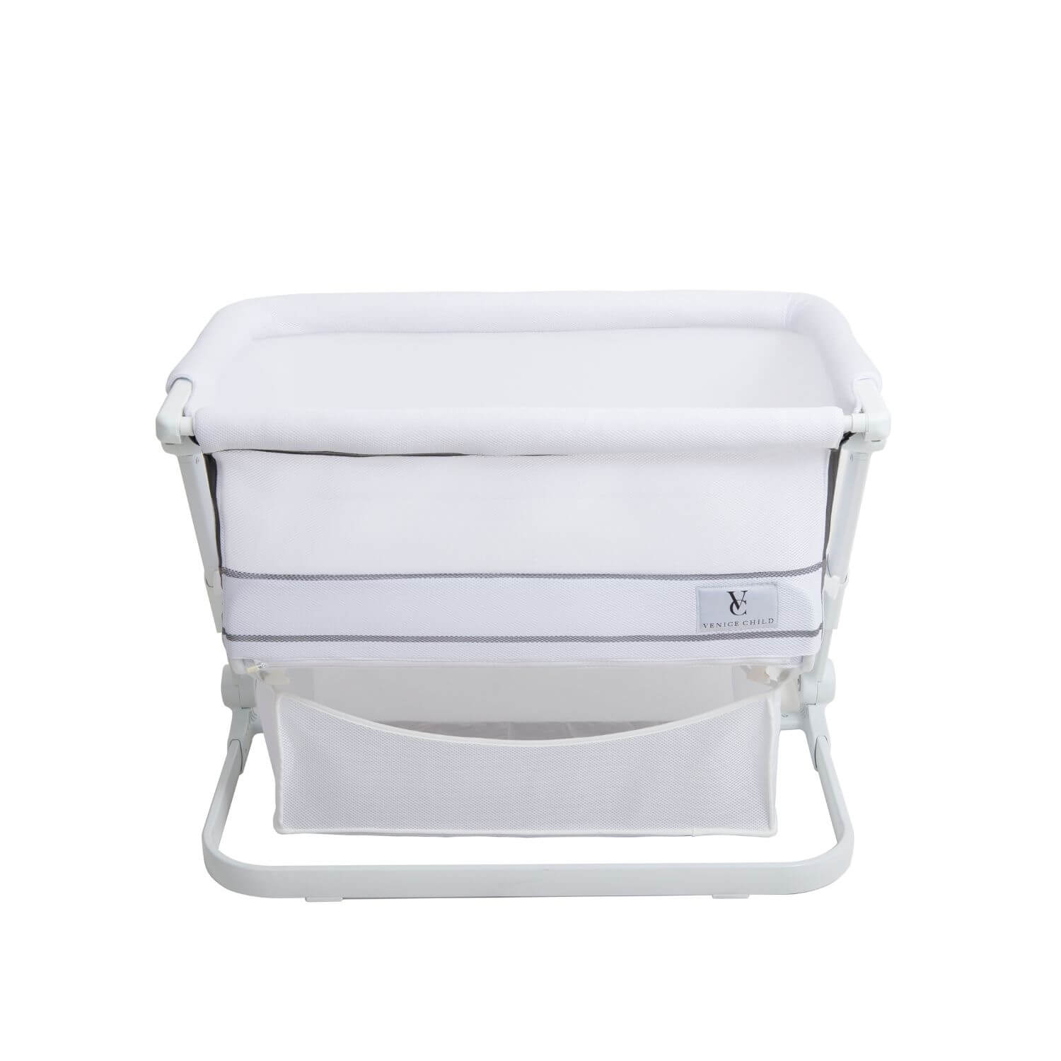 Venice Child Sunset Dreaming Bedside Bassinet | White