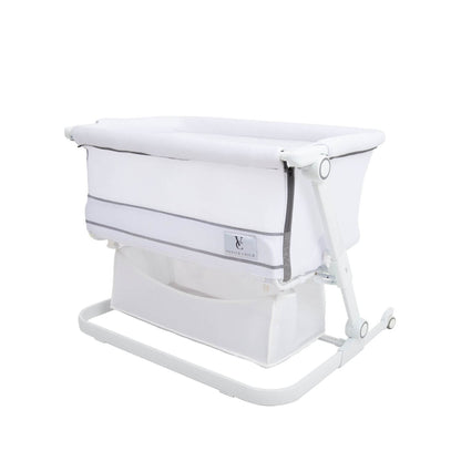 Venice Child Sunset Dreaming Bedside Bassinet | White