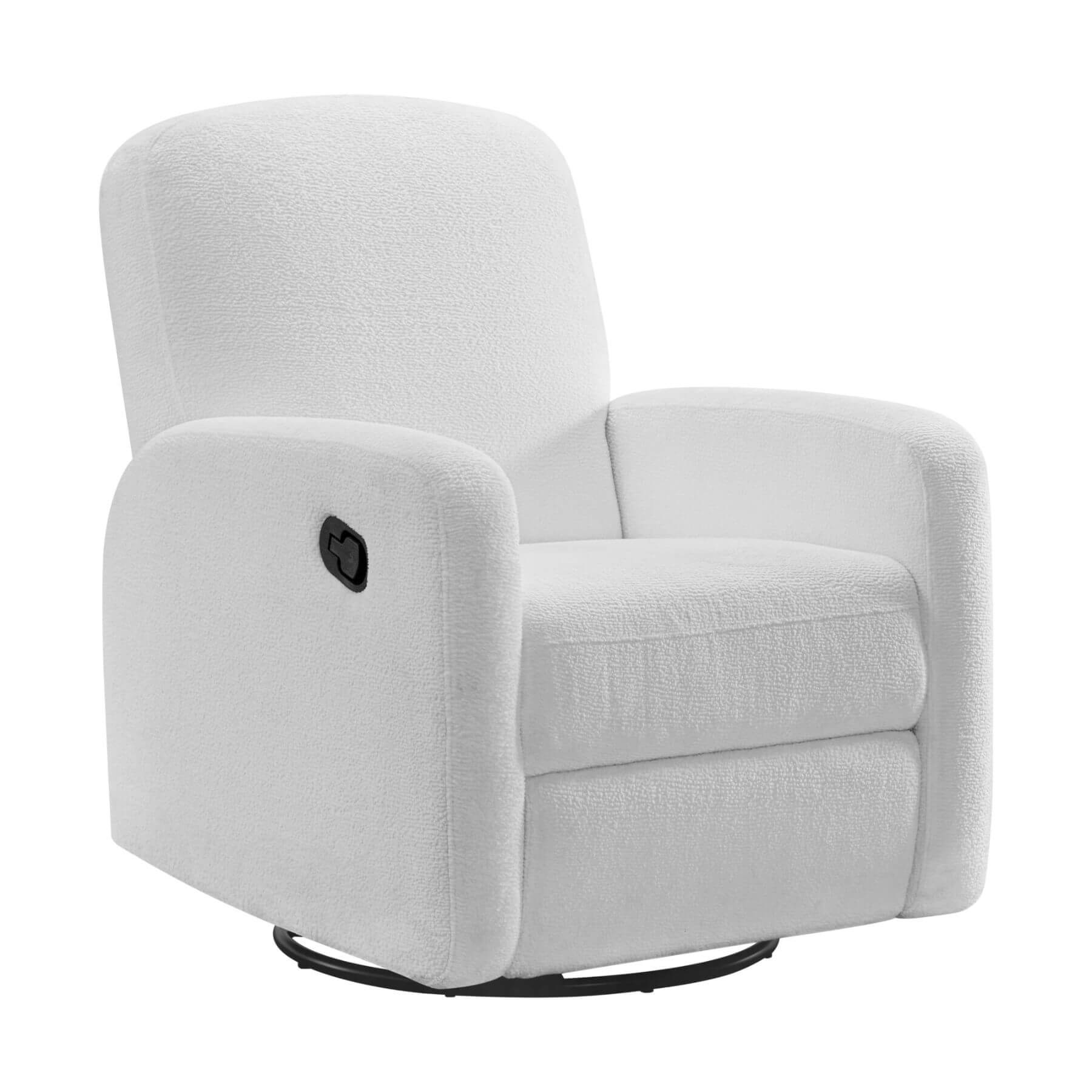 Oxford Baby Snuggly Glider - Plush White