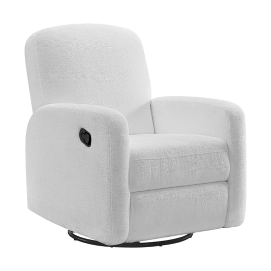 Oxford Baby Snuggly Glider - Plush White