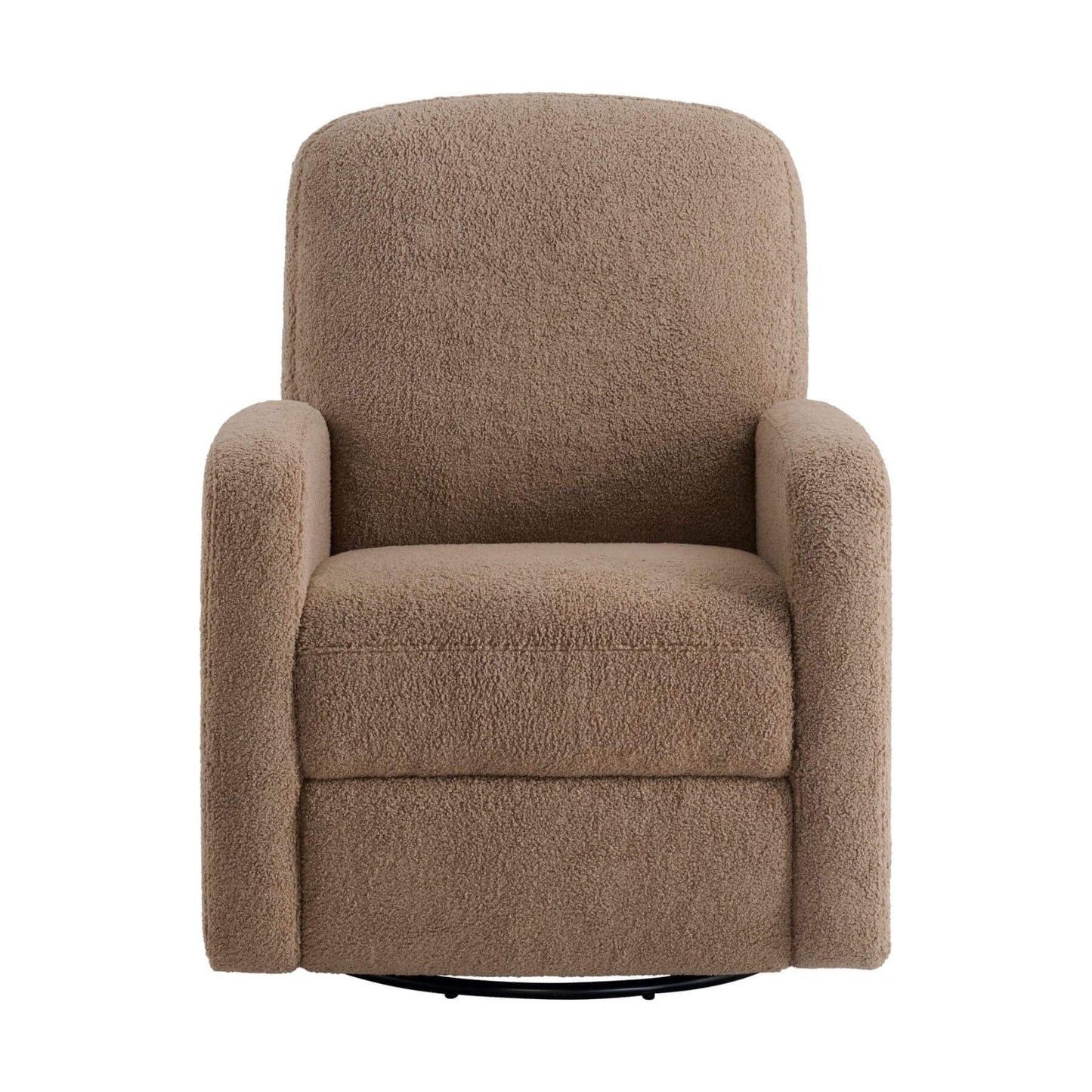 Front view of Oxford Baby Snuggly Glider - Teddy Brown