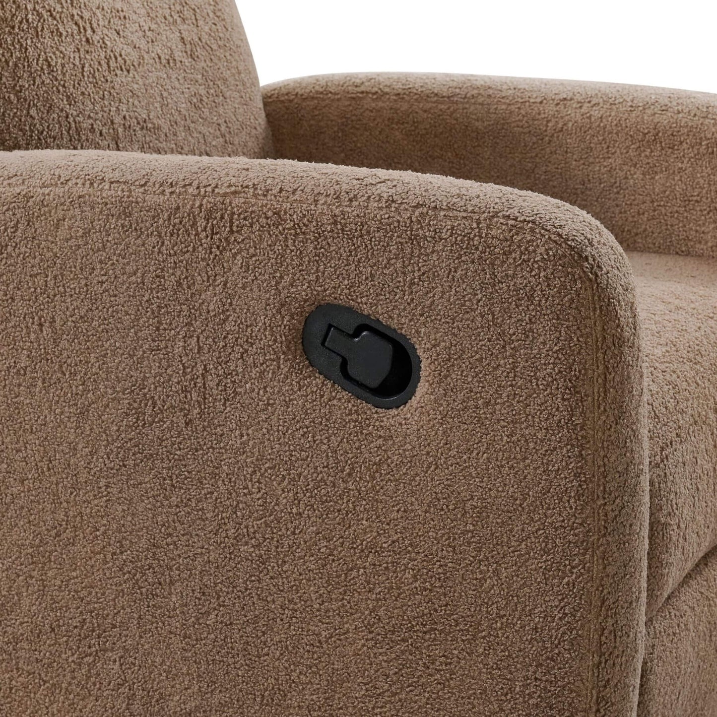 Close-up of Oxford Baby Snuggly Glider - Teddy Brown