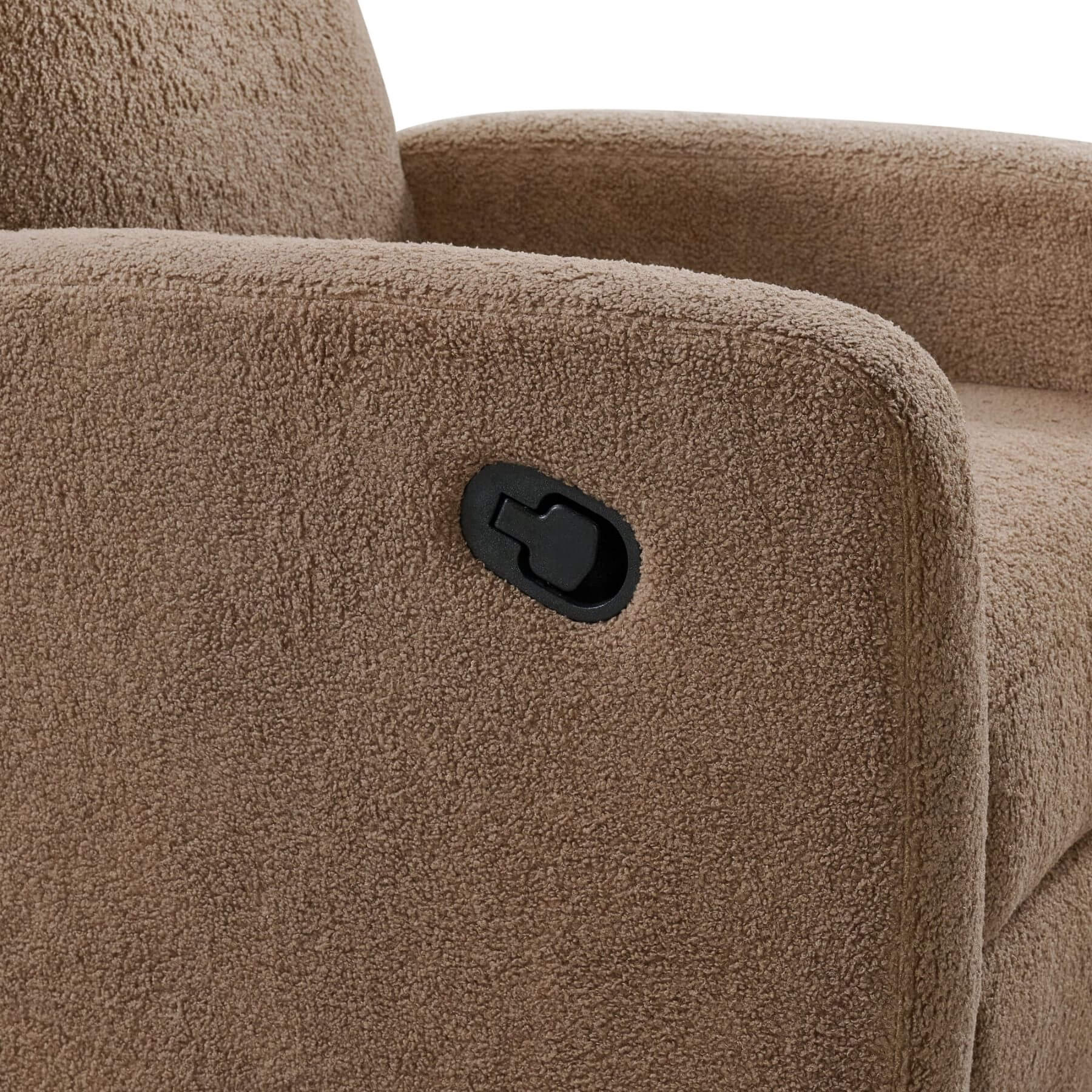Close-up of Oxford Baby Snuggly Glider - Teddy Brown