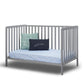 Sorelle Adrian Crib Grey - Converted to a daybed