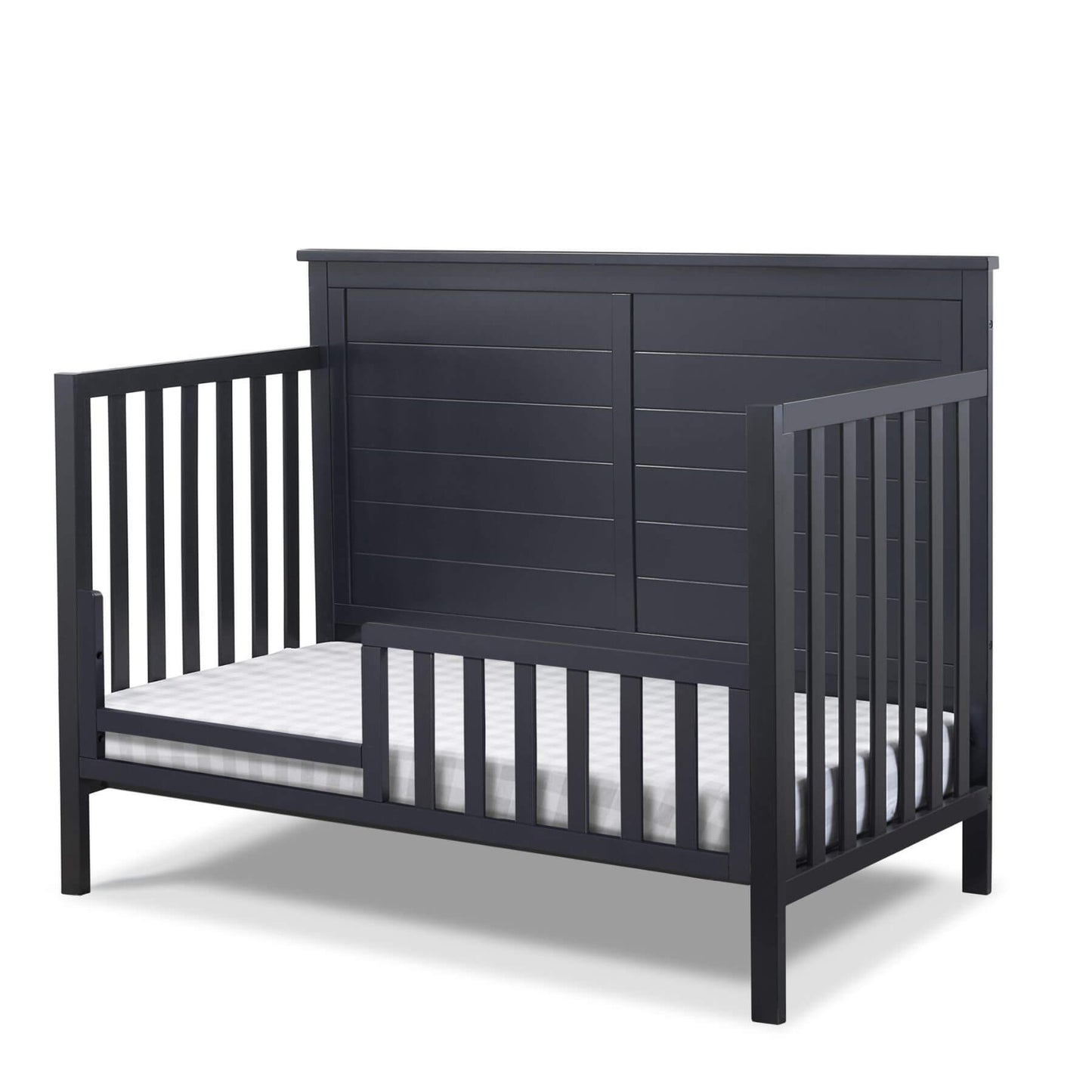 Sorelle Ashley 4 in 1 Crib Midnight - Converted into a toddler bed