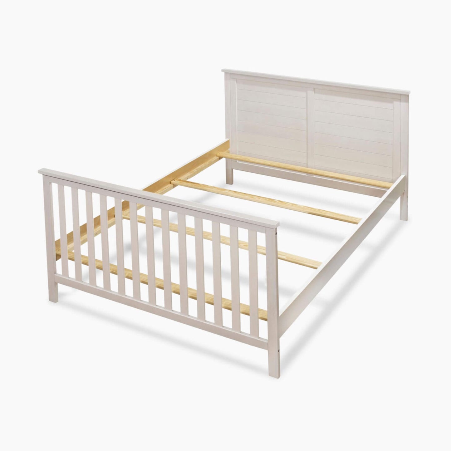 Sorelle Ashley 4 in 1 Crib White - Converted into a full bed