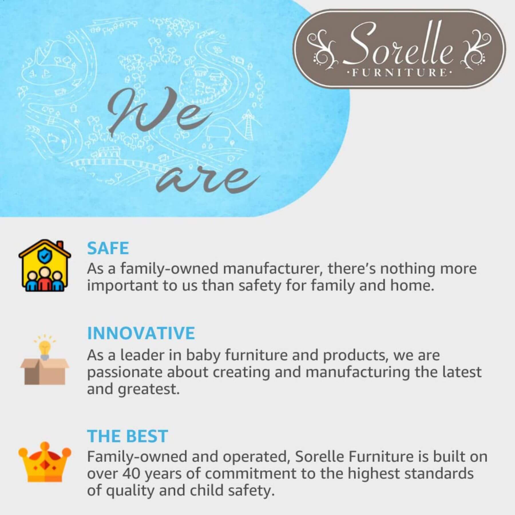 sorelle furniture company values