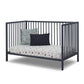 Sorelle Happy 3-in-1 Convertible Crib Midnight - Converted into a daybed