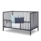 Sorelle Happy 3-in-1 Convertible Crib Midnight - Converted into a toddler bed