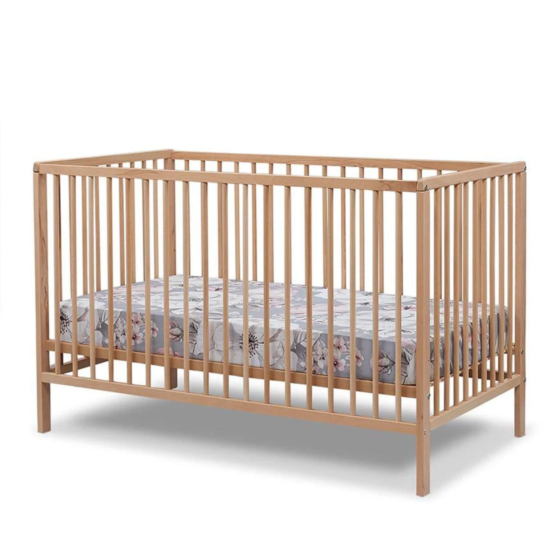 Sorelle Happy 3-in-1 Convertible Crib Natural Wood