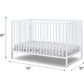 Sorelle Happy 3-in-1 Convertible Crib White - Dimensions