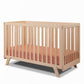 Sorelle Luce 2-in-1 Convertible Crib Natural Wood