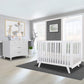 Sorelle Luce 2-in-1 Convertible Crib White - Lifestyle