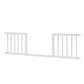 Sorelle Mia 3-in-1 Convertible Crib White and Natural Toddler Bed Conversion Kit