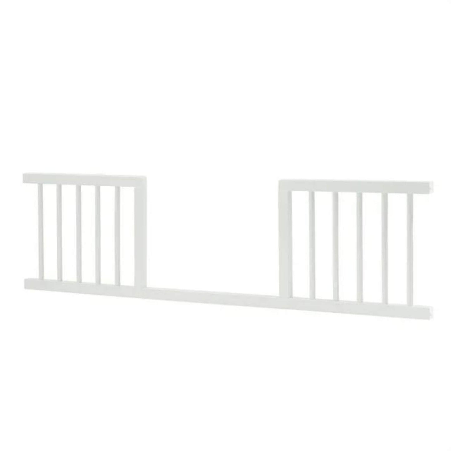 Sorelle Mia 3-in-1 Convertible Crib White and Natural Toddler Bed Conversion Kit