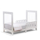 Sorelle Soho Acrylic Crib White - Converted into a toddler bed