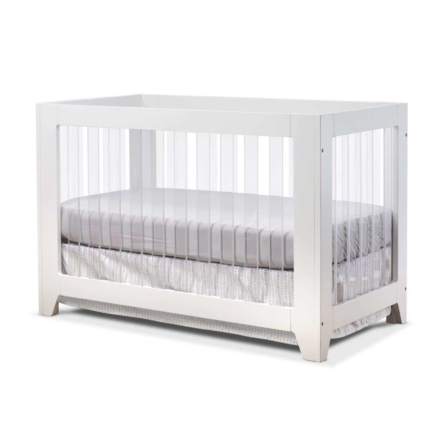 Sorelle Soho Acrylic Crib White