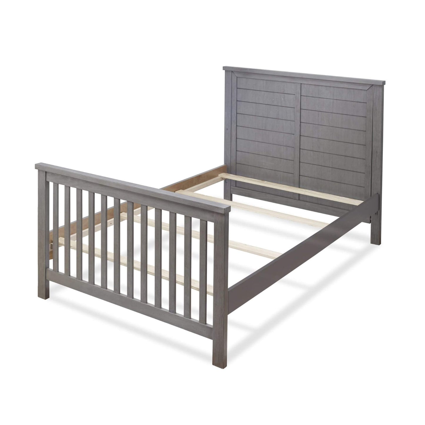 Sorelle Westley Crib Grigio - Converted into a full bed