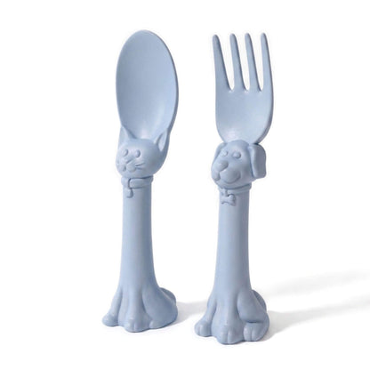 Spoon la la Toddler Utensils — 2-Pack - Blue