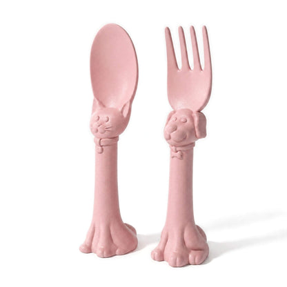 Spoon la la Toddler Utensils — 2-Pack - Pink