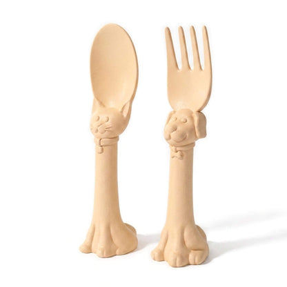 Spoon la la Toddler Utensils — 2-Pack - Yellow