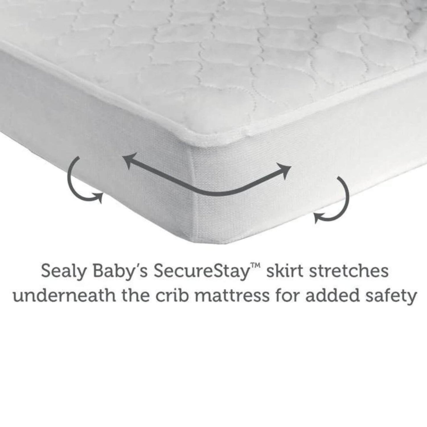 Sealy Stain Protection Crib Mattress Pad - Product Detail