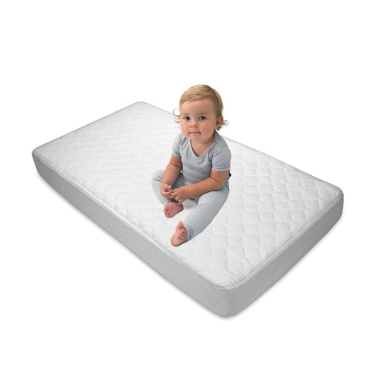 Sealy Stain Protection Crib Mattress Pad - Lifestyle