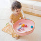 Girt Holding a Tiny Land® Stepping Stone - Vintage Color