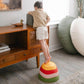 Boy Stepping on Tiny Land® Stepping Stones - Vintage Color to Reach Storage Bin
