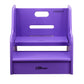 Front View of Little Partners StepUp Step Stool Lilac