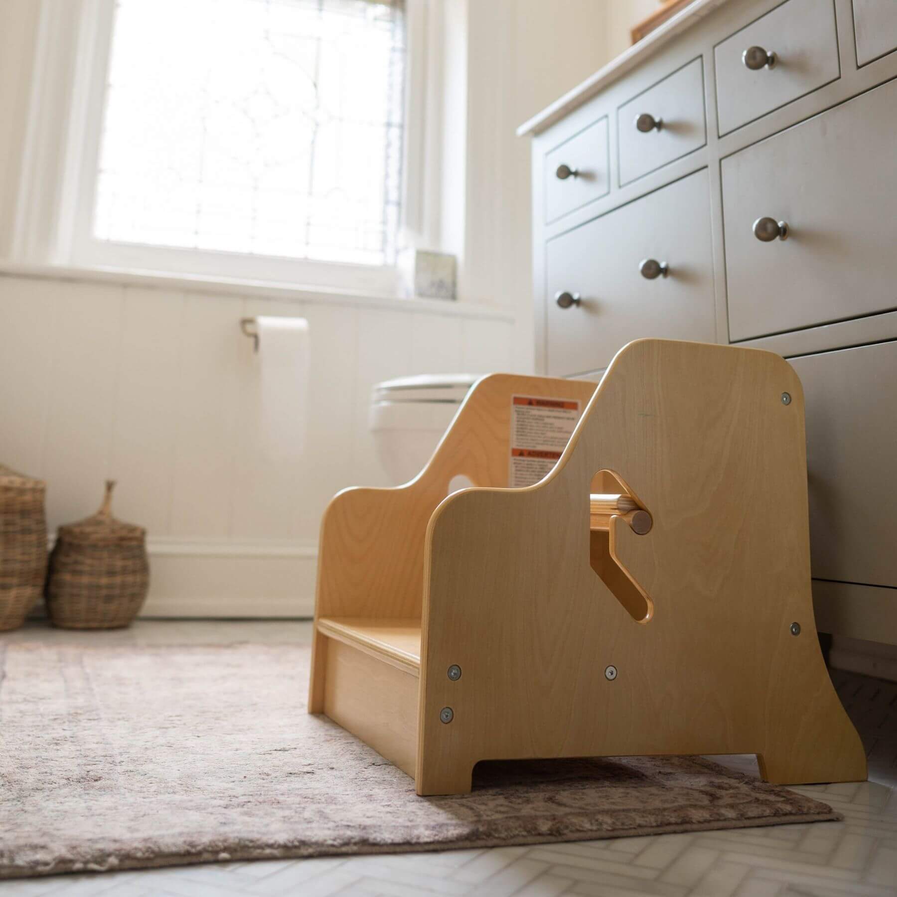 Little Partners StepUp Step Stool Natural