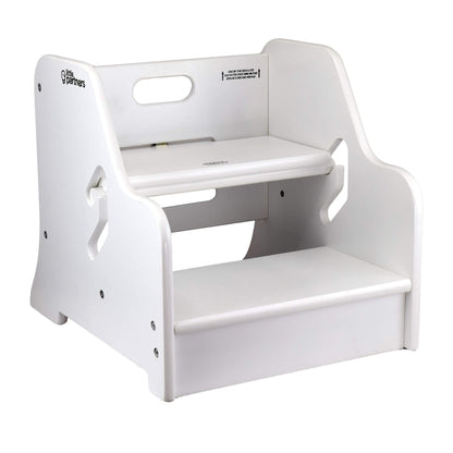 Little Partners StepUp Step Stool White