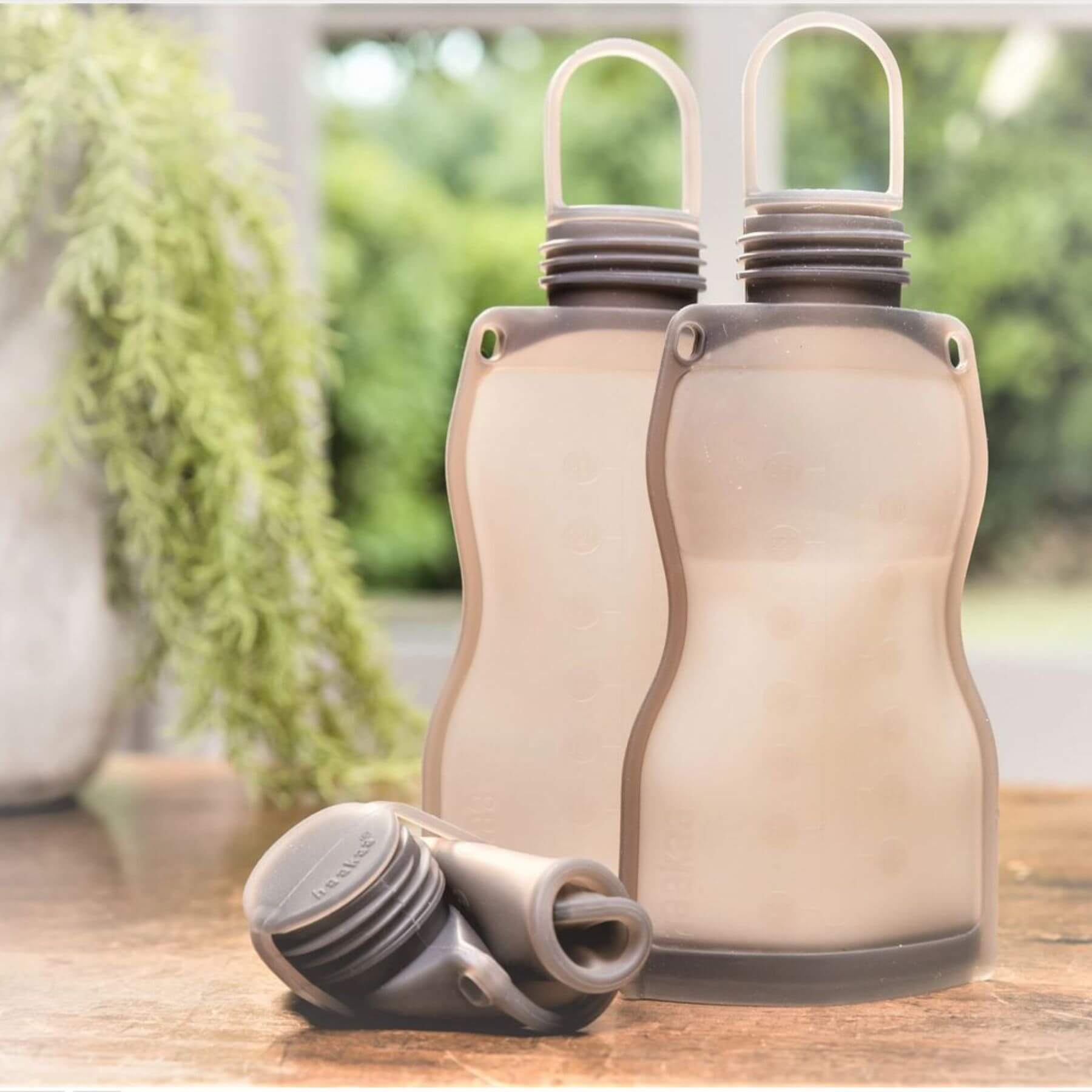 Haakaa Silicone Milk Storage Bag & Sippy Spout Combo
