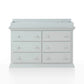 Suite Bebe Universal 6 Drawer Dresser Changer Gray