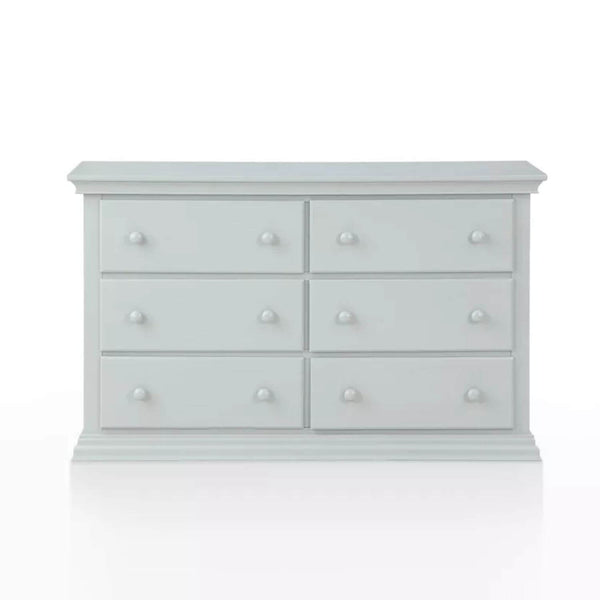 Suite Bebe Universal 6 Drawer Dresser Gray