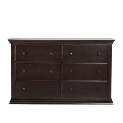 Suite Bebe Universal 6 Drawer Dresser Espresso